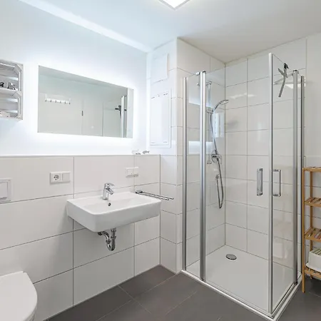 Daire Awesome In Ostseeolpenitz With Sauna